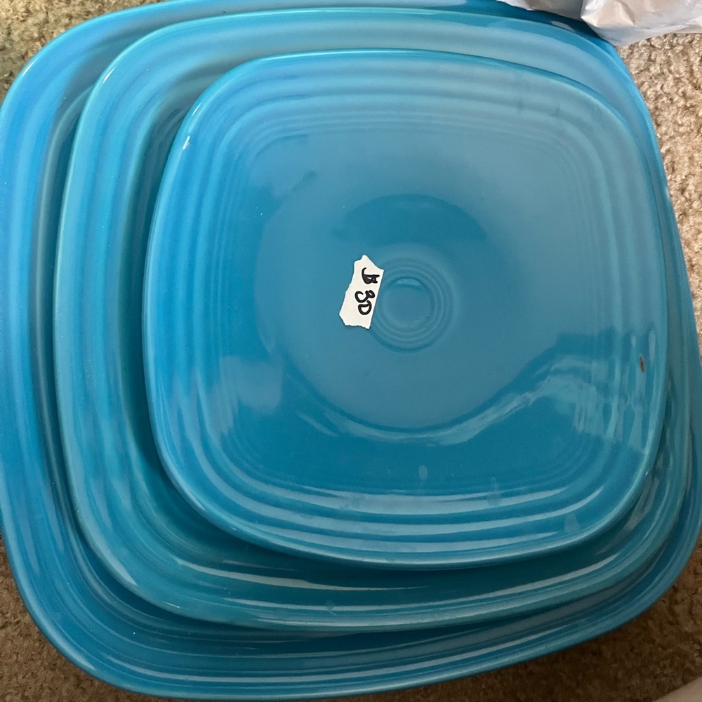Blue fiesta ware